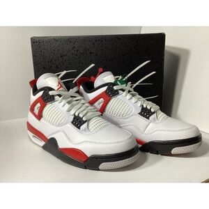 Nike Air Jordan 4 Retro Red Cement Size 9 Men's New Authentic StockX